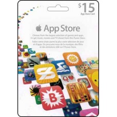 15 CAD iTunes App Store Gift Card